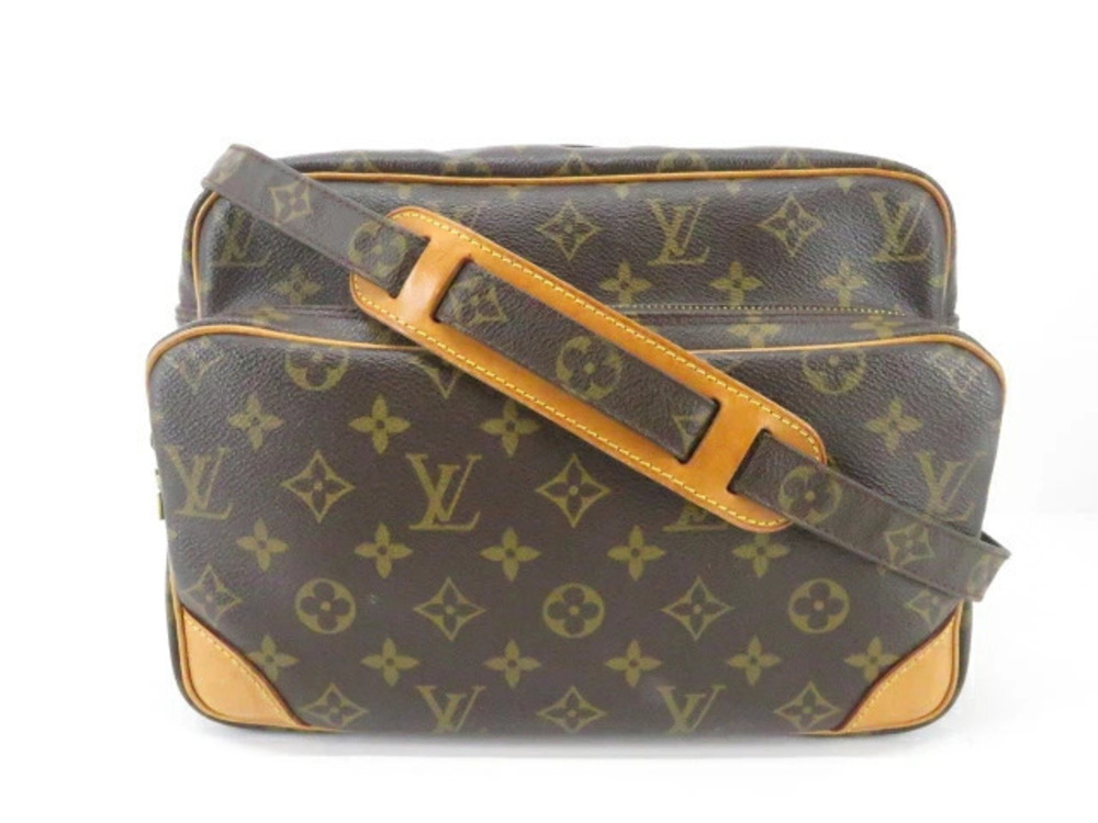 Louis Vuitton Shoulder Monogram Nile Bag Brown